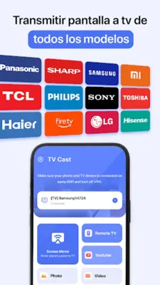 Cast to TV & Screen Mirroring android App screenshot 5